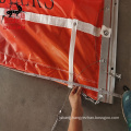 Eco Friendly Sild Float PVC Barrier Boom for Oil Spill Containment